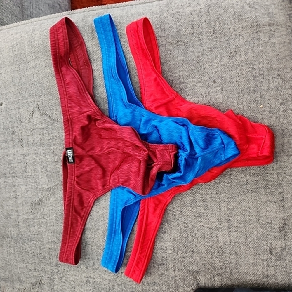 IKINGSKY MENS THONGS SZ XL LOT OF 3
